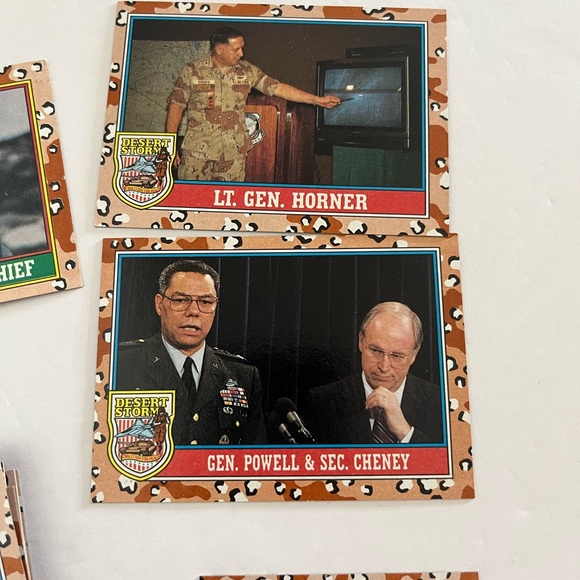 4/$25 Set of 85 Desert Storm Military Army Trading Collector Cards - Picture 9 of 9